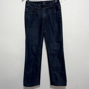 Jag Jeans Mid Rise Denim Trouser Straight Leg